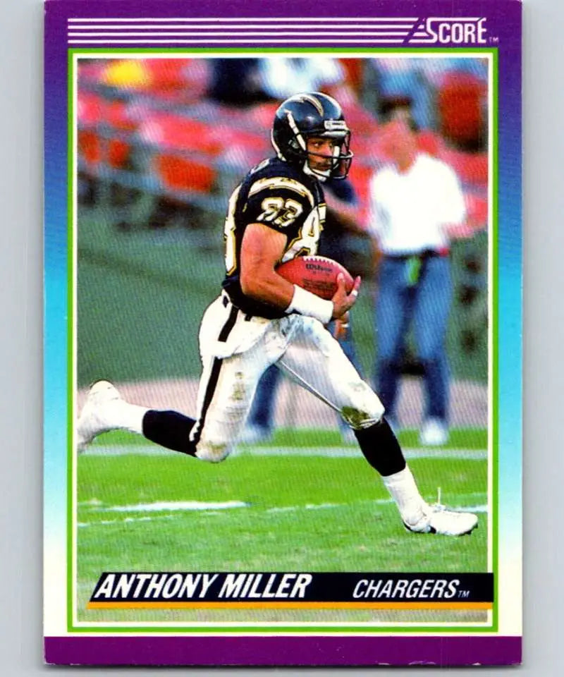 1990 Score #220 Anthony Miller NM-MT San Diego Chargers Football Card - Football Card Single