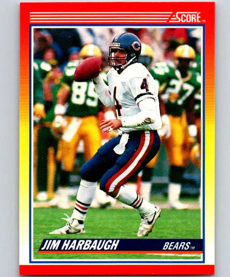 1990 Score #232 Jim Harbaugh NM-MT Chicago Bears Football Card - Football Card Single