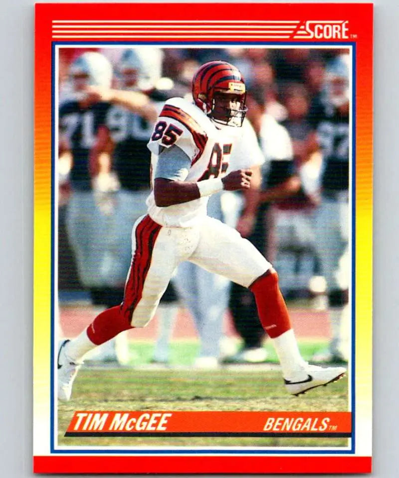 1990 Score #243 Tim McGee NM-MT Cincinnati Bengals Football Card - Football Card Single