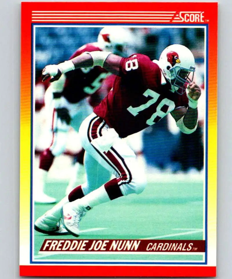 1990 Score #251 Freddie Joe Nunn NM-MT Phoenix Cardinals Football Card