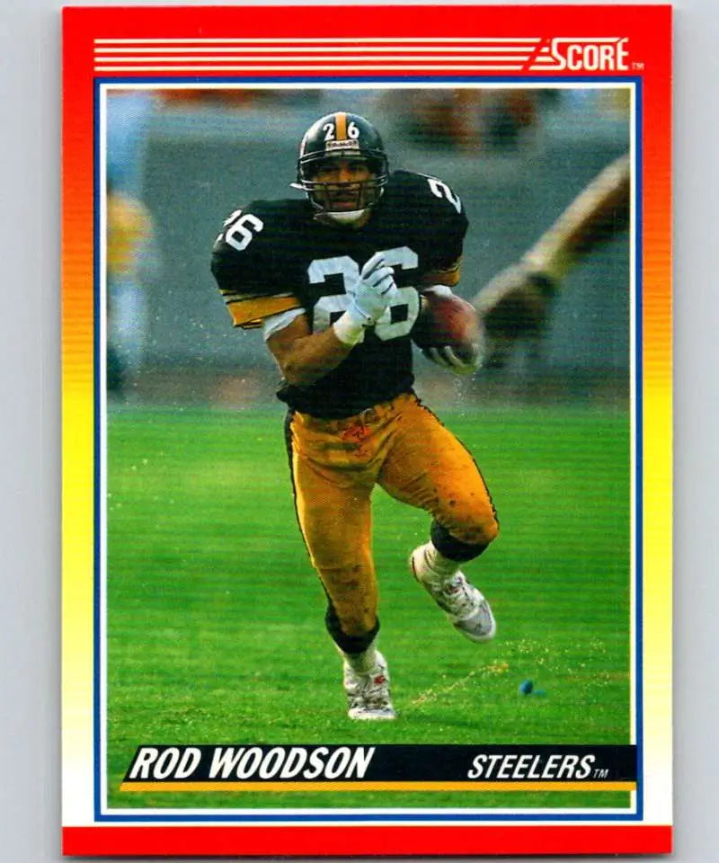 1990 Score #255 Rod Woodson NM-MT Pittsburgh Steelers Football Card - Football Card Single