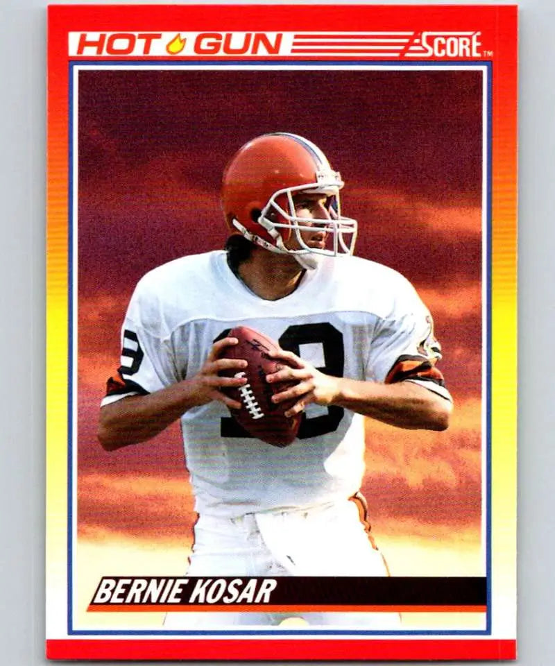 1990 Score #319 Bernie Kosar NM-MT Cleveland Browns Football Card - Football Card Single