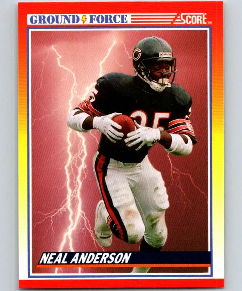 1990 Score #326 Neal Anderson NM-MT Chicago Bears Football Card - Football Card Single