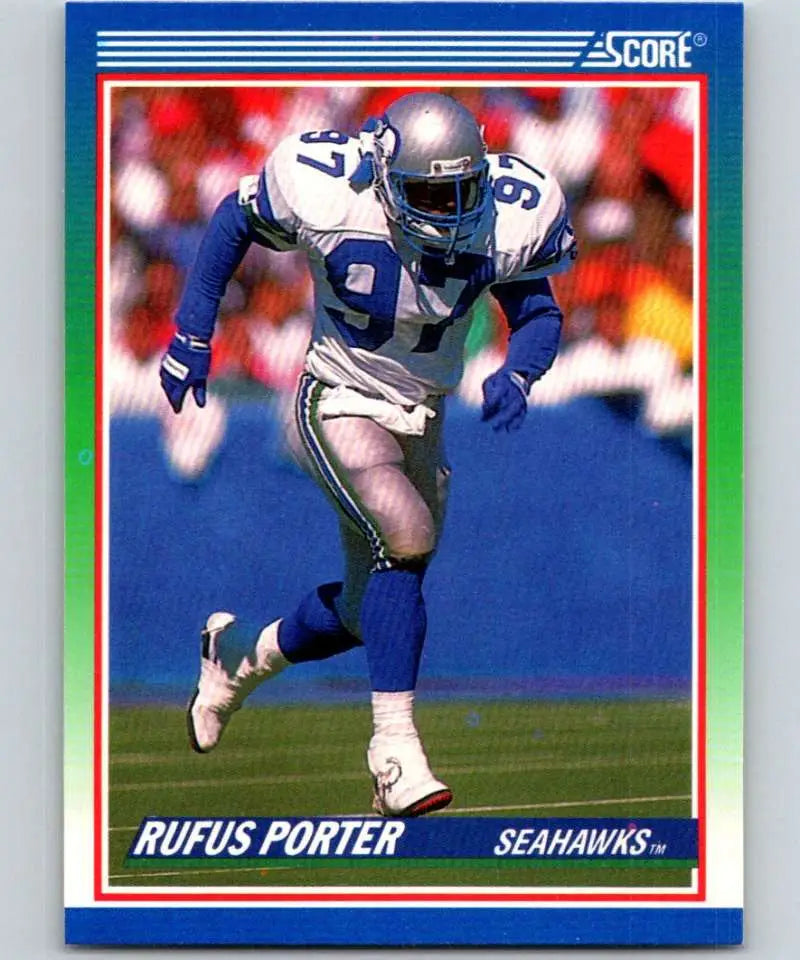 1990 Score #332 Rufus Porter NM-MT Seattle Seahawks Football Card - Football Card Single