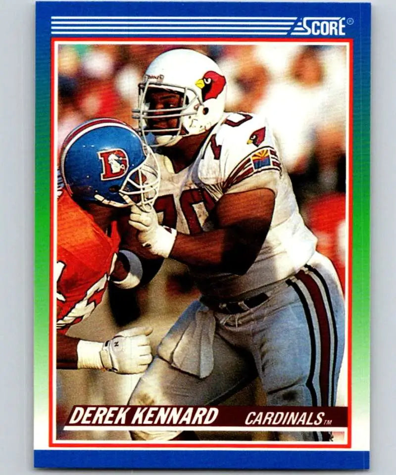 1990 Score #397 Derek Kennard NM-MT RC Rookie Phoenix Cardinals Football Card - Football Card Single