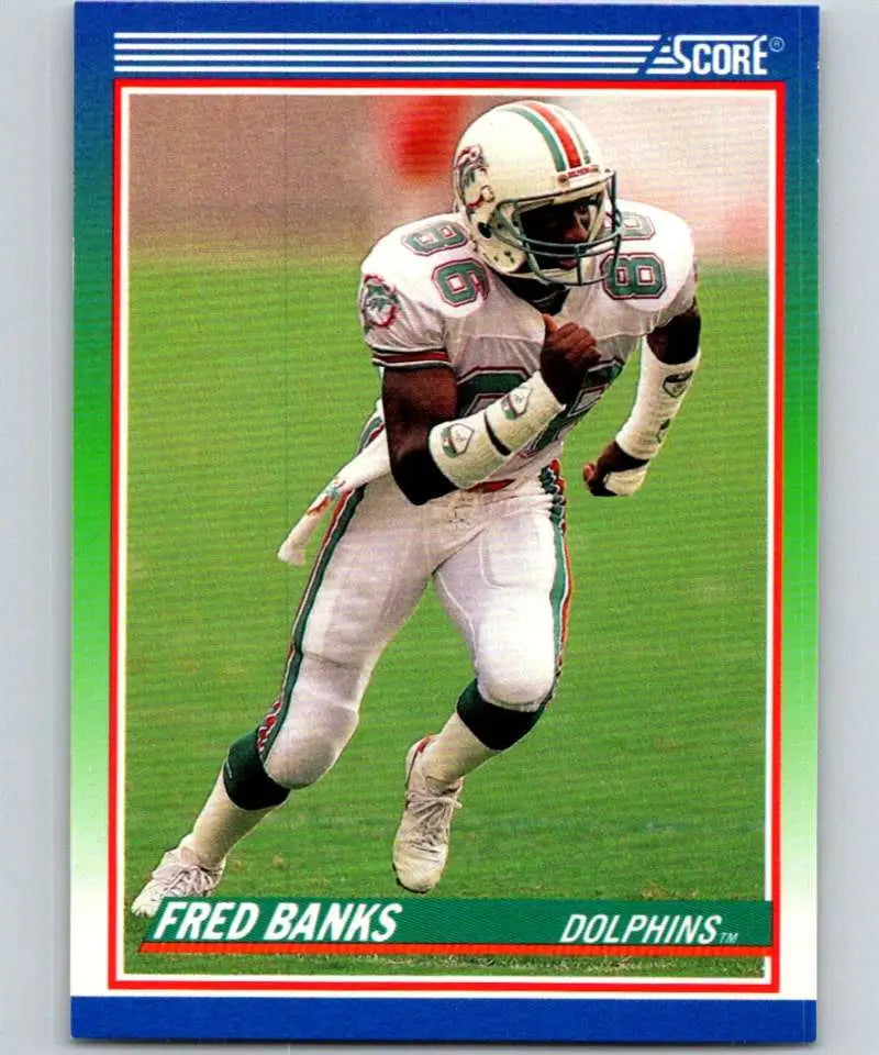 1990 Score #434 Fred Banks NM-MT RC Rookie Miami Dolphins Football Card - Football Card Single