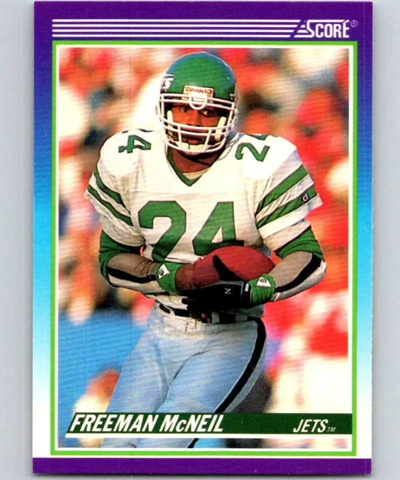 1990 Score #473 Freeman McNeil NM-MT New York Jets Football Card - Football Card Single