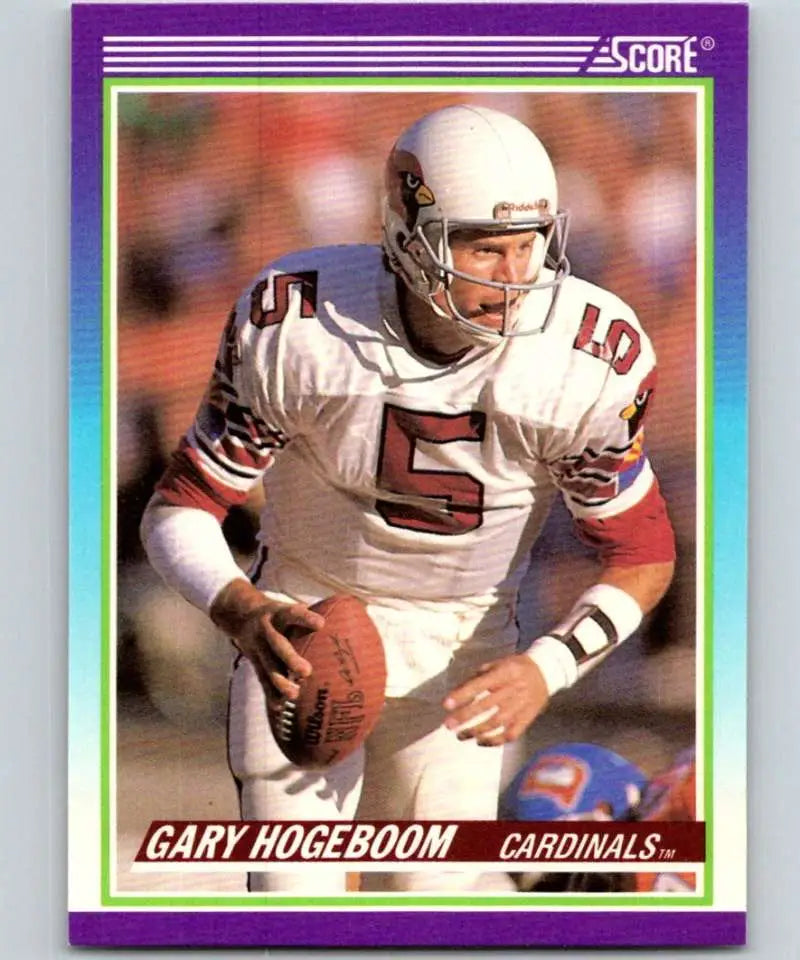 1990 Score #529 Gary Hogeboom NM-MT Phoenix Cardinals Football Card - Football Card Single