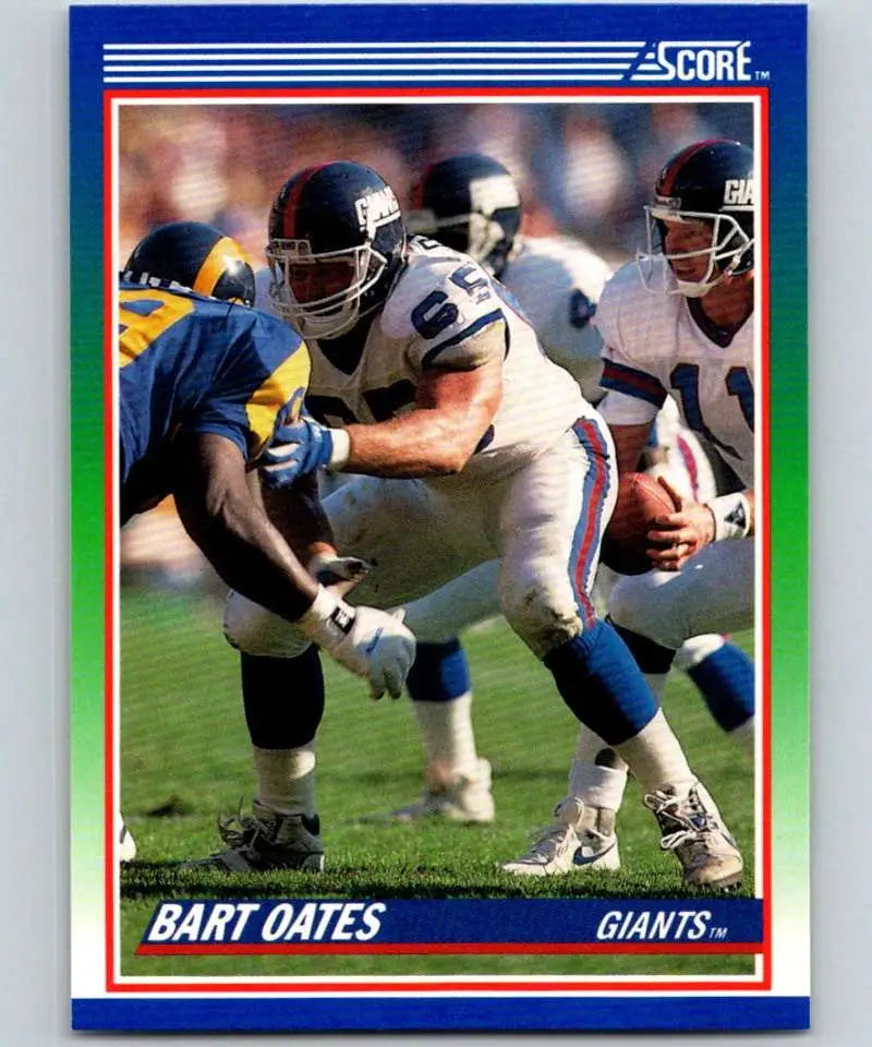 1990 Score #59 Bart Oates NM-MT New York Giants Football Card - Football Card Single