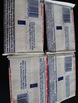 1990 Score Series 2 Sealed Football Packs - LOT of FOUR sealed packs. EX-NRMT