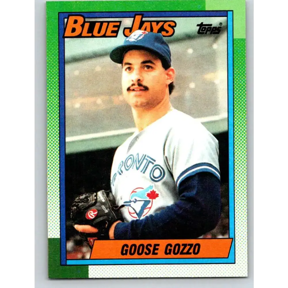 1990 Topps #274 Mauro Gozzo NM-MT RC Rookie Toronto Blue Jays Baseball Card - Baseball Card Single