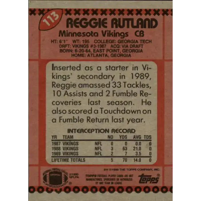 1990 Topps #29 Steve Atwater EX Excellent RC Rookie Denver Broncos Football Card - Football Card Single