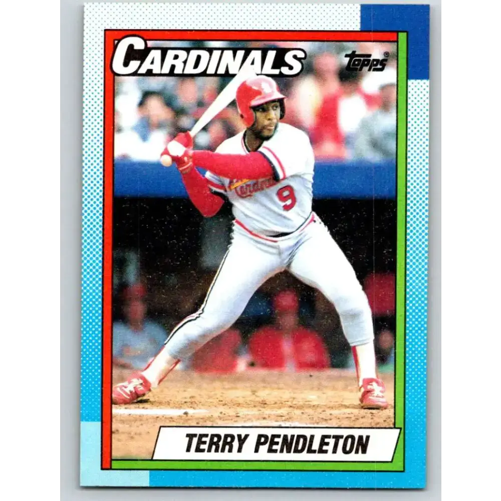 1990 Topps #725 Terry Pendleton NM-MT St. Louis Cardinals Baseball Card - Baseball Card Single