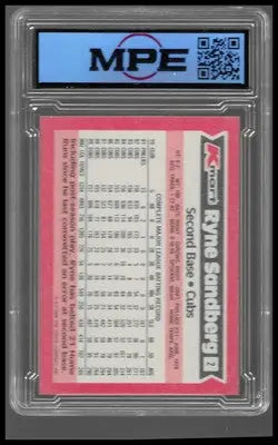 1990 Topps Kmart Super Stars Ryne Sandberg #2 MPE 8.5 NM-MT+ Chicago Cubs HOF - Baseball Card Single