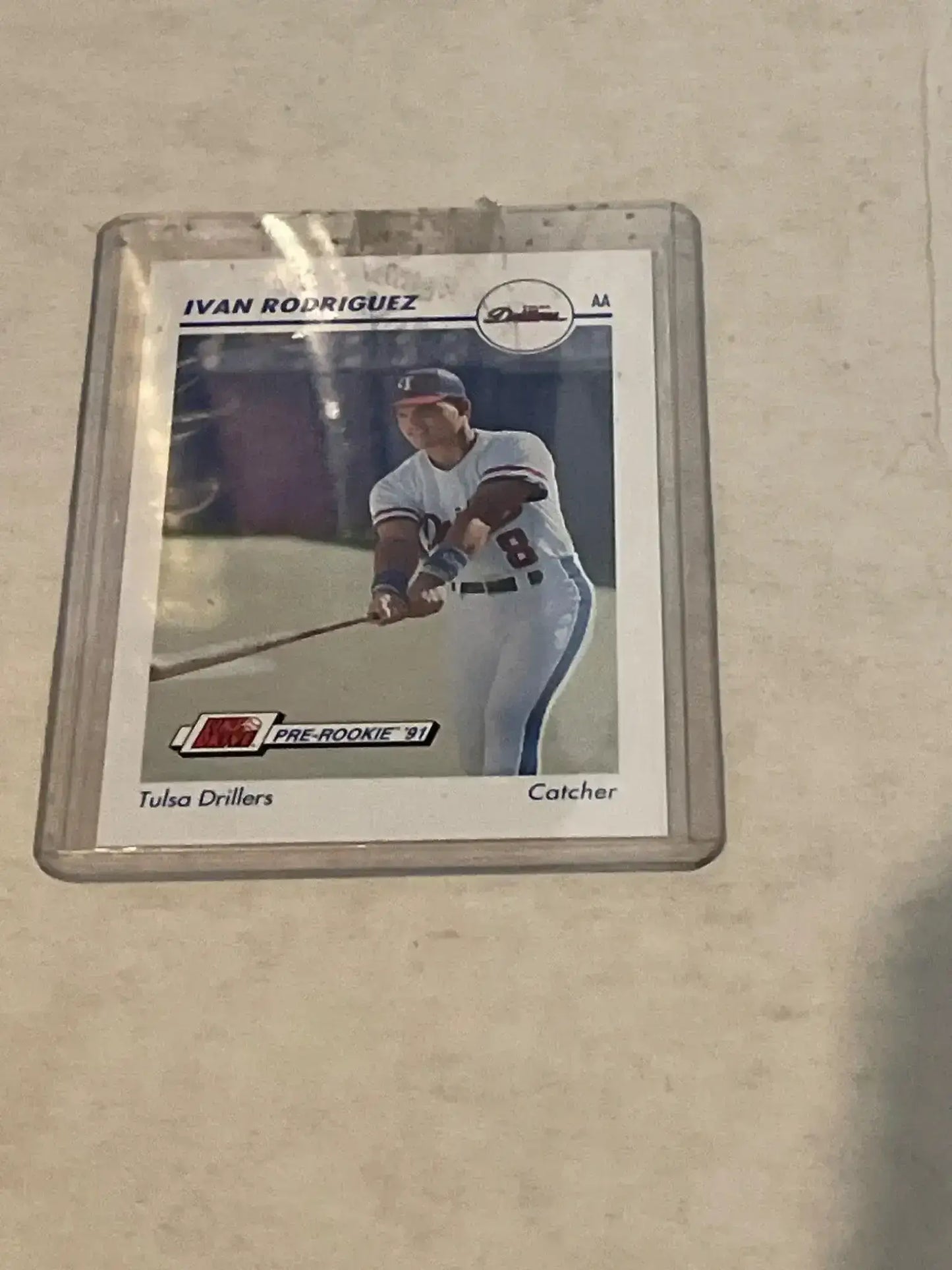 1991 Impel Ivan Rodriguez PRE Rookie - Baseball Card Single