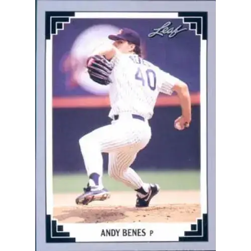 1991 Leaf #275 Andy Benes NM-MT San Diego Padres Baseball Card - Baseball Card Single