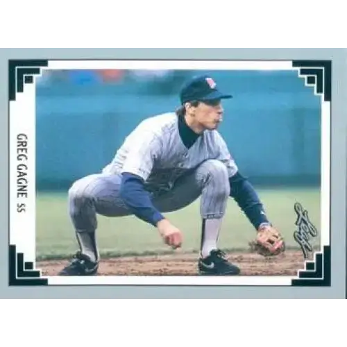1991 Leaf #426 Greg Gagne NM-MT Minnesota Twins Baseball Card - Baseball Card Single