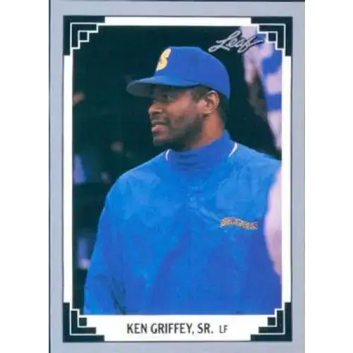 1991 Leaf #503 Ken Griffey Sr. NM-MT Seattle Mariners Baseball Card - Baseball Card Single