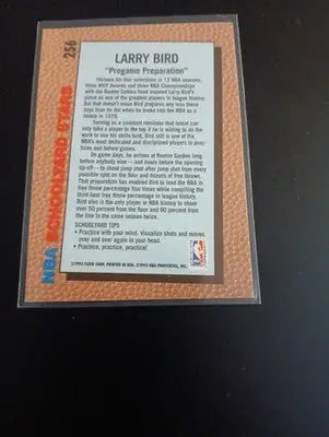 1992-93 Fleer - Schoolyard Stars Larry Bird #256. Boston Celtics. NRMT+ - Basketball Card Single