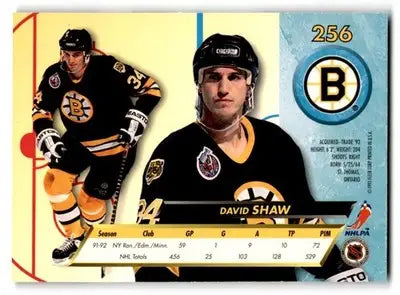 1992-93 Ultra #256 David Shaw - Hockey Card Single