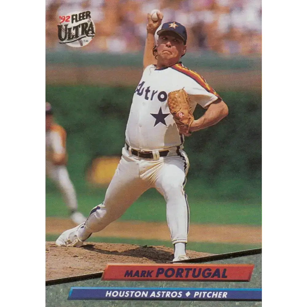 1992 Fleer Ultra #494 Mark Portugal NM-MT Houston Astros Baseball Card - Baseball Card Single