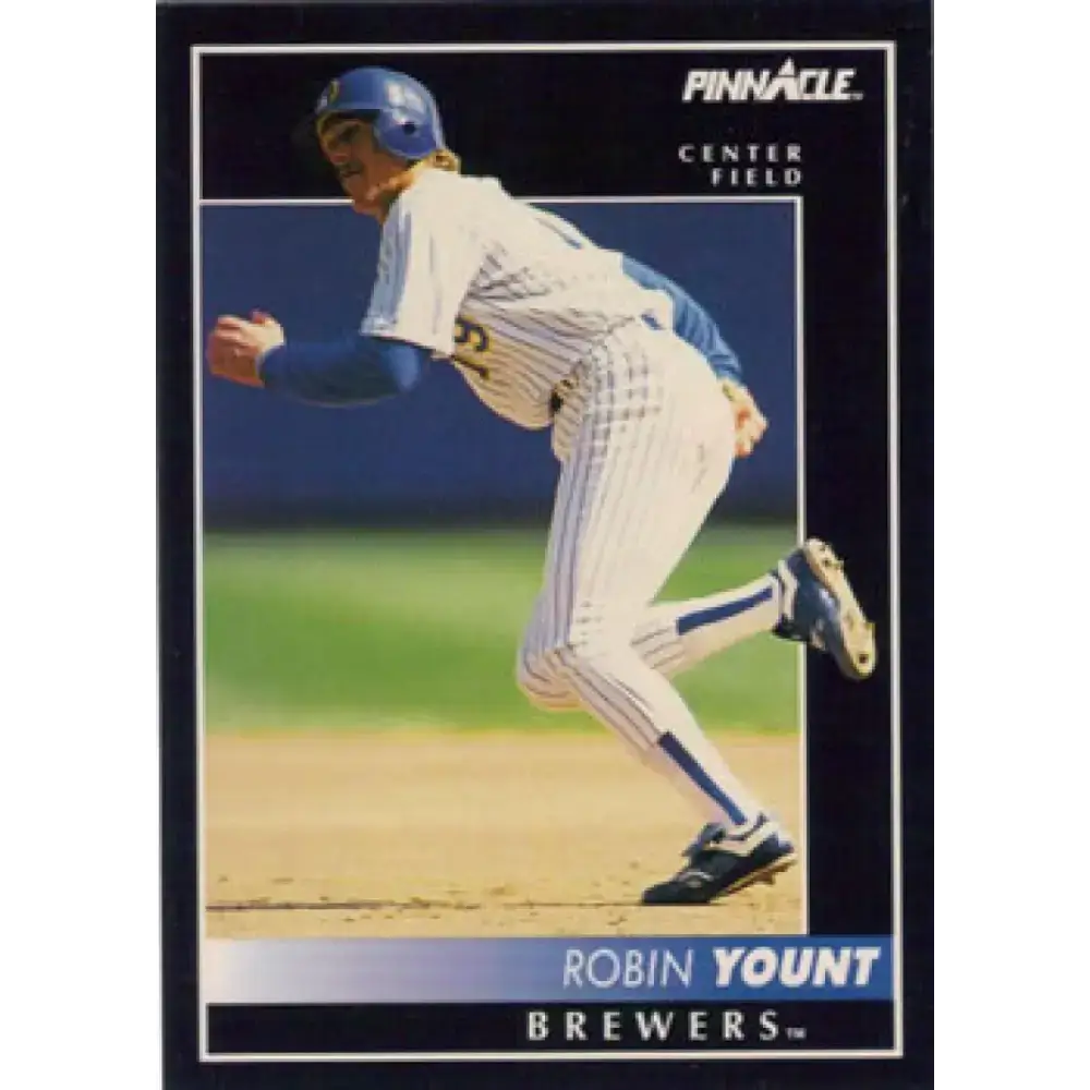 1992 Pinnacle #38 Robin Yount EX Milwaukee Brewers Baseball Card - Baseball Card Single
