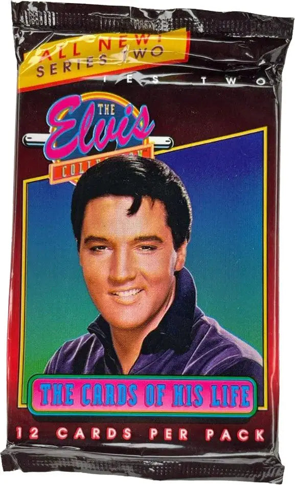 1992 River Group Elvis Collection Series 2 Trading Card Pack - Entertainment Card Box