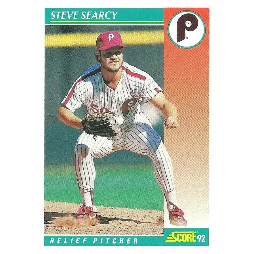 1992 Score #698 Steve Searcy NM-MT Philadelphia Phillies Baseball Card - Baseball Card Single