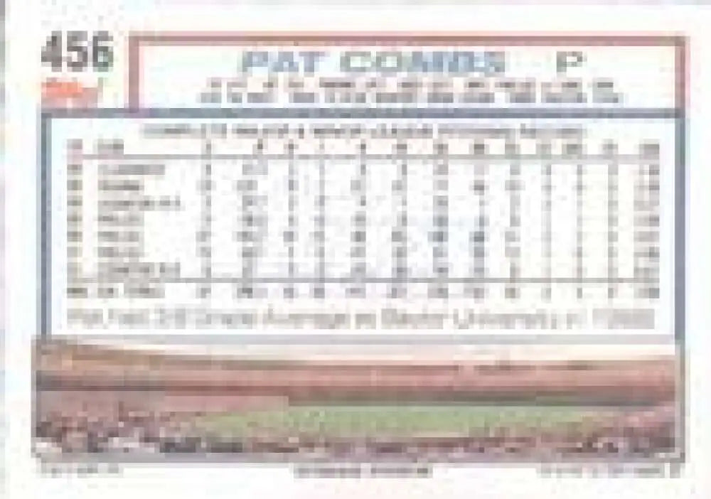 1992 Topps Micro #456 Pat Combs NM-MT Philadelphia Phillies Baseball Card - Baseball Card Single