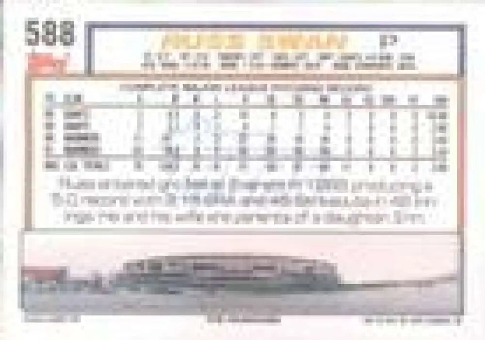 1992 Topps Micro #588 Russ Swan NM-MT Seattle Mariners Baseball Card - Baseball Card Single