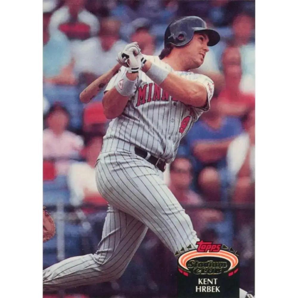 1992 Topps Stadium Club #235 Kent Hrbek NM-MT Minnesota Twins Baseball Card - Baseball Card Single