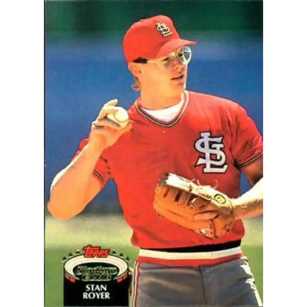 1992 Topps Stadium Club #286 Stan Royer NM-MT St. Louis Cardinals Baseball Card - Baseball Card Single