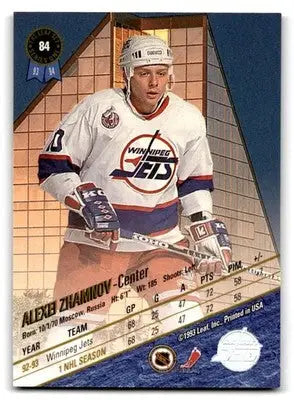 1993-94 Leaf #84 Alexei Zhamnov - Hockey Card Single