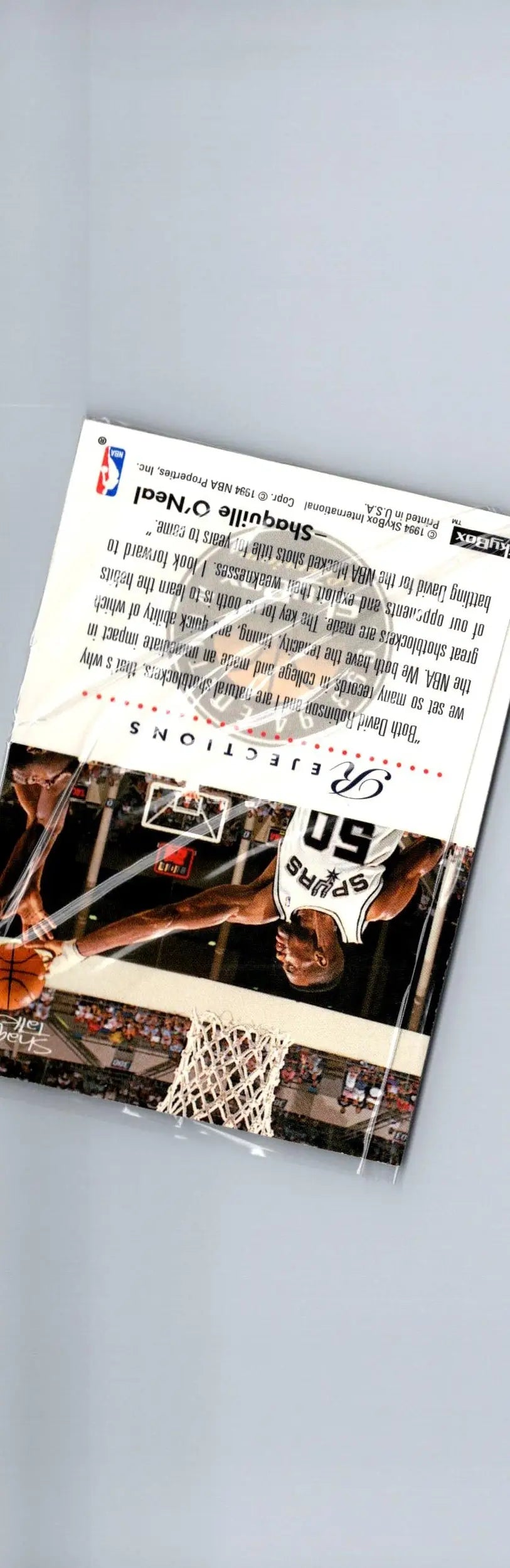 1993-94 SkyBox Premium #8 Shaquille O’Neal Shaq Talk - Basketball Card Single