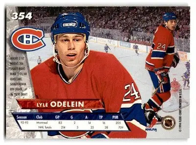 1993-94 Ultra #354 Lyle Odelein - Hockey Card Single
