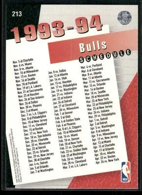 1993-94 Upper Deck Michael Jordan #213 Basketball