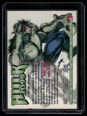 1993 Marvel Masterpieces Hulk 2099 #200 - Marvel Card Single
