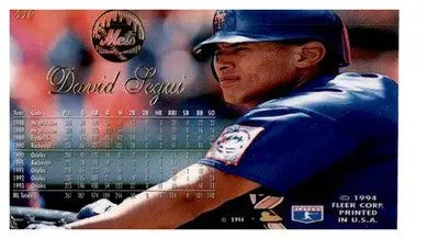 1994 Flair #410 David Segui - Baseball Card Single