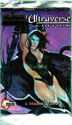 1994 Fleer Skybox Ultraverse Master Edition Sealed Trading Card Pack - Marvel Card Pack