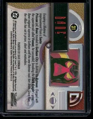 1994 Fleer Ultra Batman Master Series Bane #31 - DC Card Single