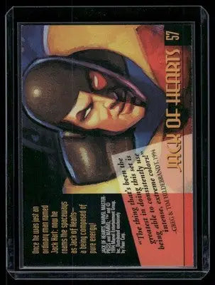 1994 Marvel Masterpieces Jack of Hearts #57 - Marvel Card Single