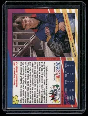 1994 Maxx Premier Plus Jeff Gordon #45 Racing - Racing Card Single