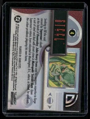 1994 SkyBox DC Comics Master Series Steel #4 - DC Card Single