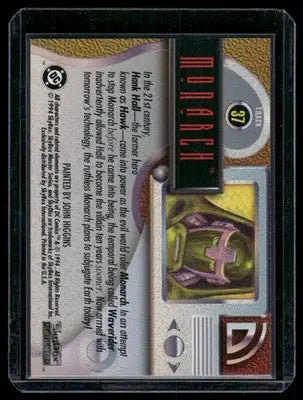 1994 SkyBox DC Master Series Monarch #37 - DC Card Single