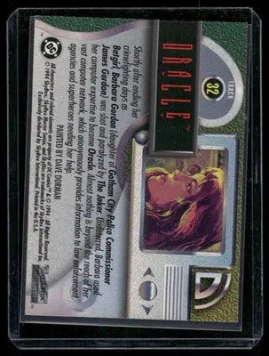 1994 SkyBox DC Master Series Oracle #32 - DC Card Single