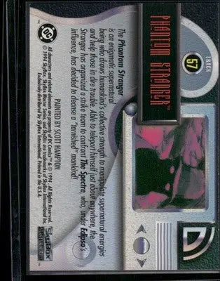 1994 SkyBox DC Master Series Phantom Stranger #57 - DC Card Single
