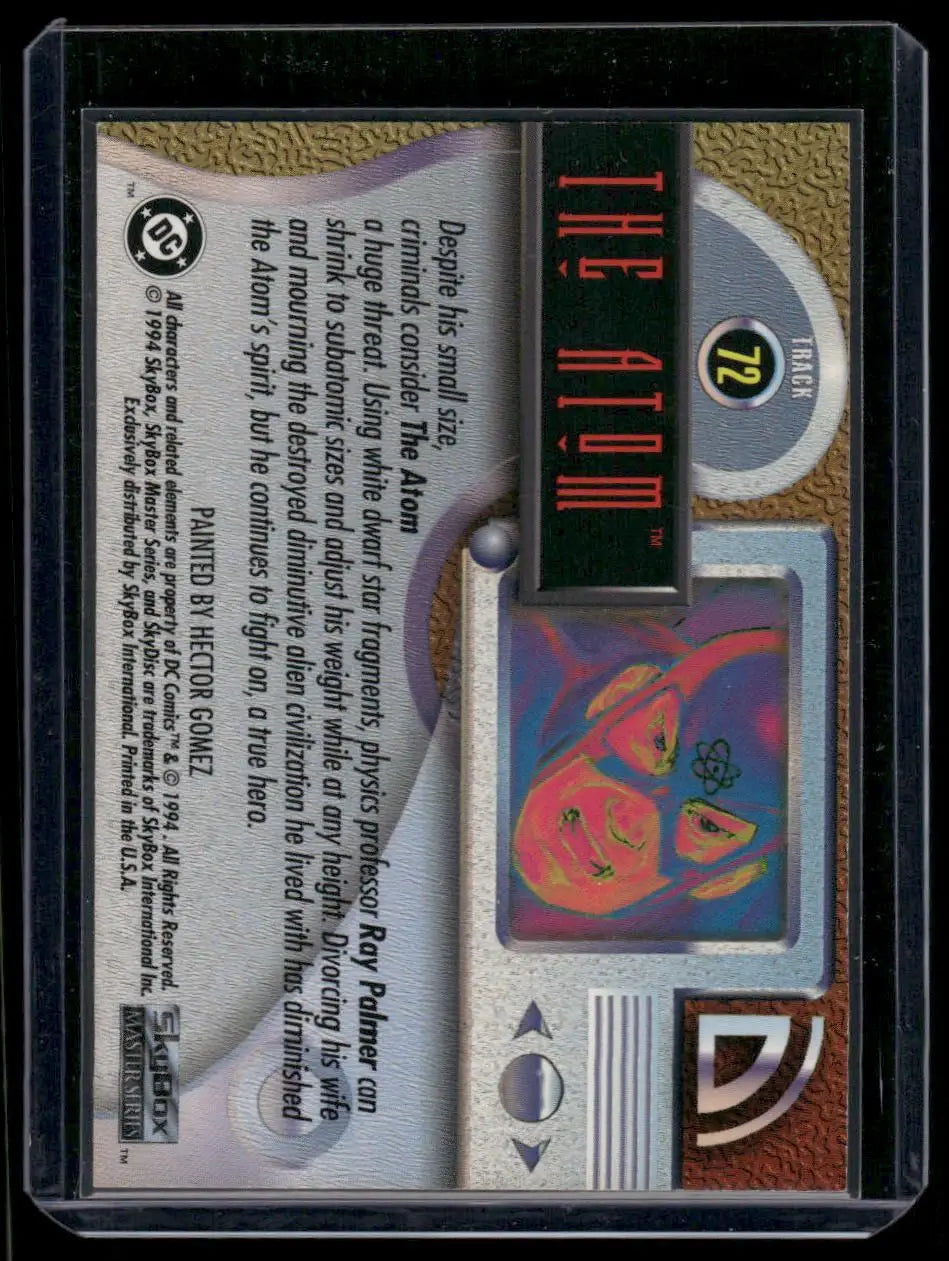 1994 SkyBox DC Master Series The Atom #72 - DC Card Single