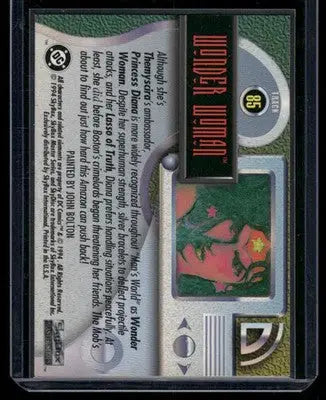 1994 SkyBox DC Master Series Wonder Woman #85 - DC Card Single