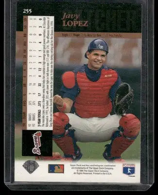 1994 Upper Deck Javy Lopez #255 Baseball - Baseball Card Single
