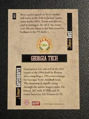 1995 Classic Five Sport #183 Nomar Garciaparra / Travis Best AM - Baseball Card Single
